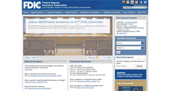 Desktop Screenshot of fdic.gov