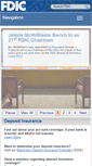 Mobile Screenshot of fdic.gov